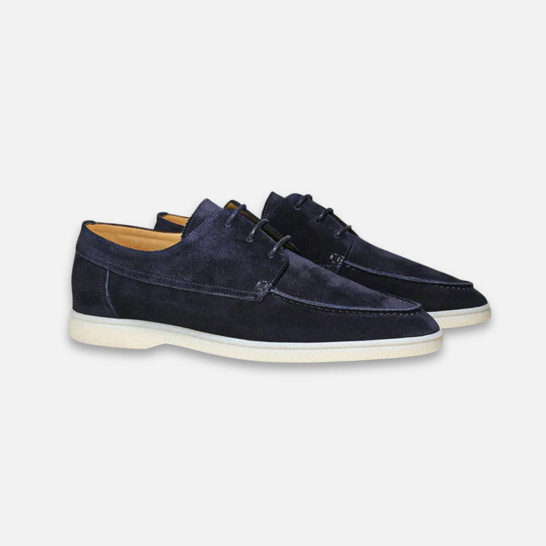 Men's Suede-Look Hybrid Derby Shoes