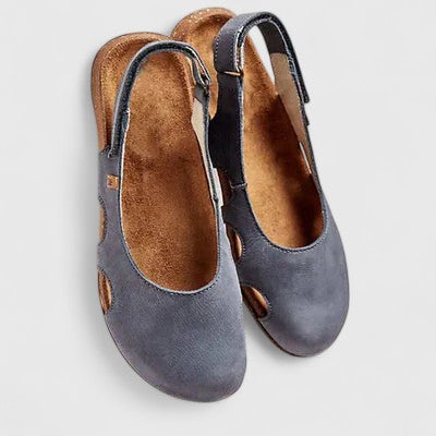 Women's Cut-Out Slingback Flats