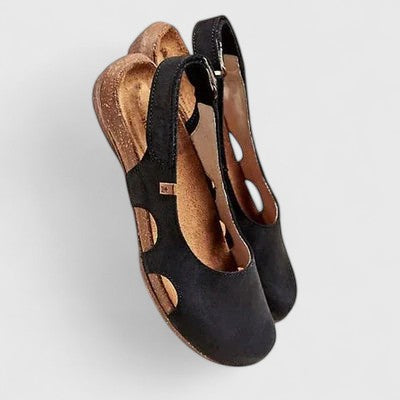 Women's Cut-Out Slingback Flats
