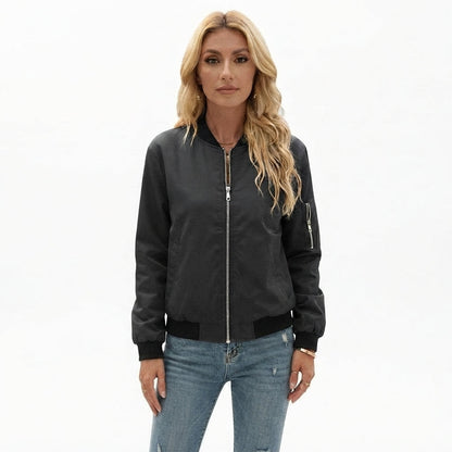 Everyday Zip-Front Casual Jacket