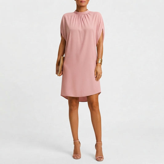 Minimalist Relaxed Shift Dress with Shorts