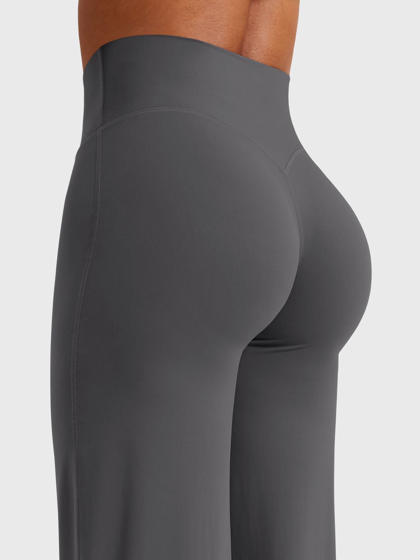 Women's High-Waisted Flared Leg Trousers