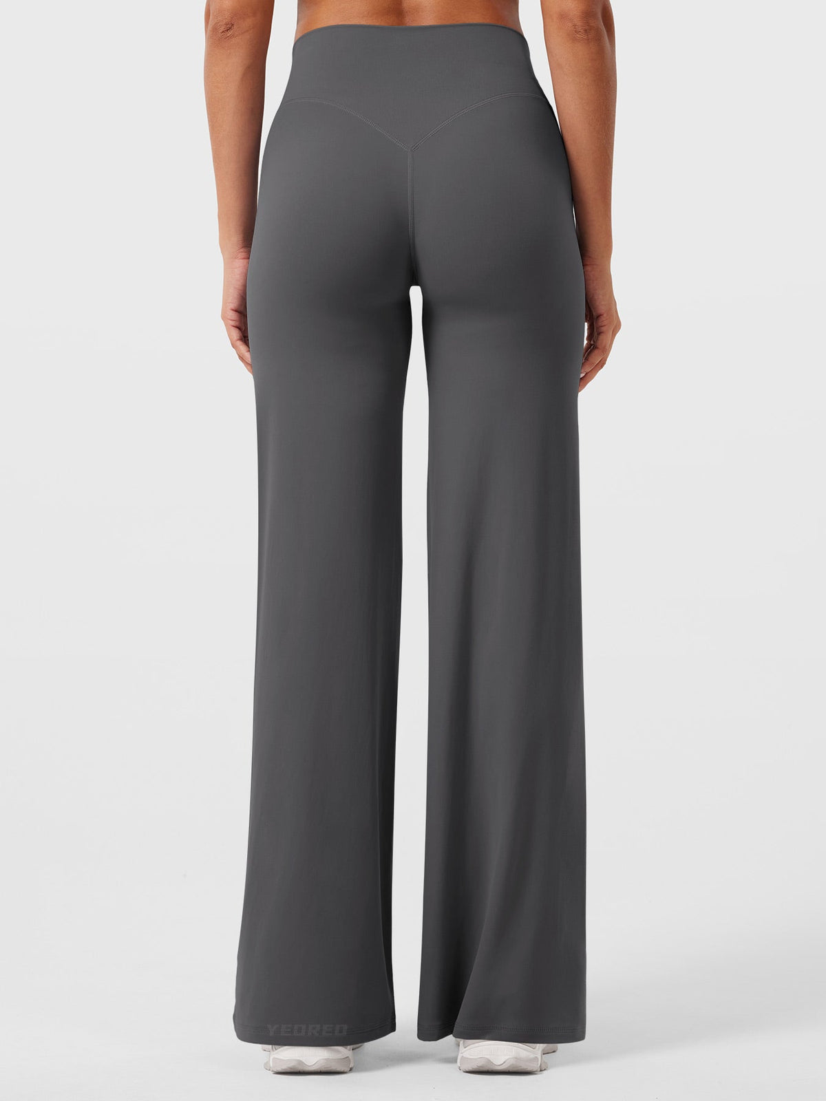 Women's High-Waisted Flared Leg Trousers