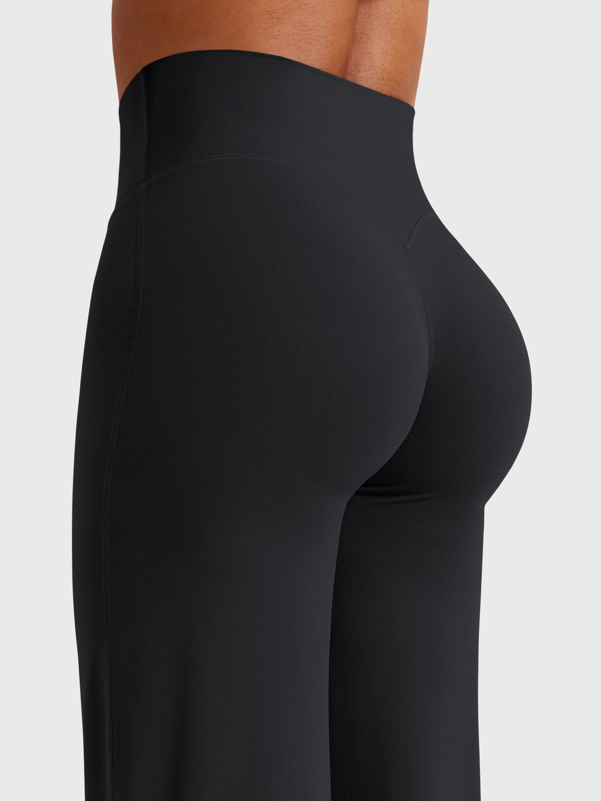 Women's High-Waisted Flared Leg Trousers