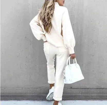 Relaxed Two-Piece Casual Loungewear Set