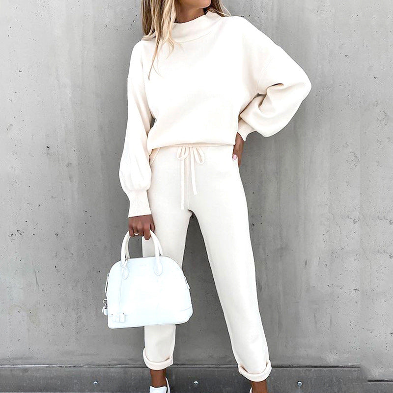 Relaxed Two-Piece Casual Loungewear Set
