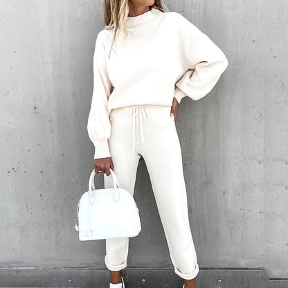 Relaxed Two-Piece Casual Loungewear Set