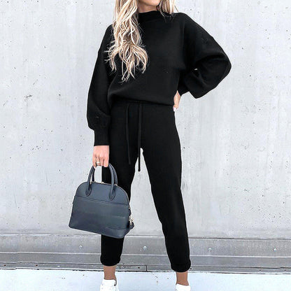 Relaxed Two-Piece Casual Loungewear Set